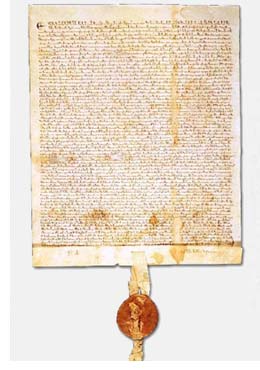 Magna Carta history A.D. 1215